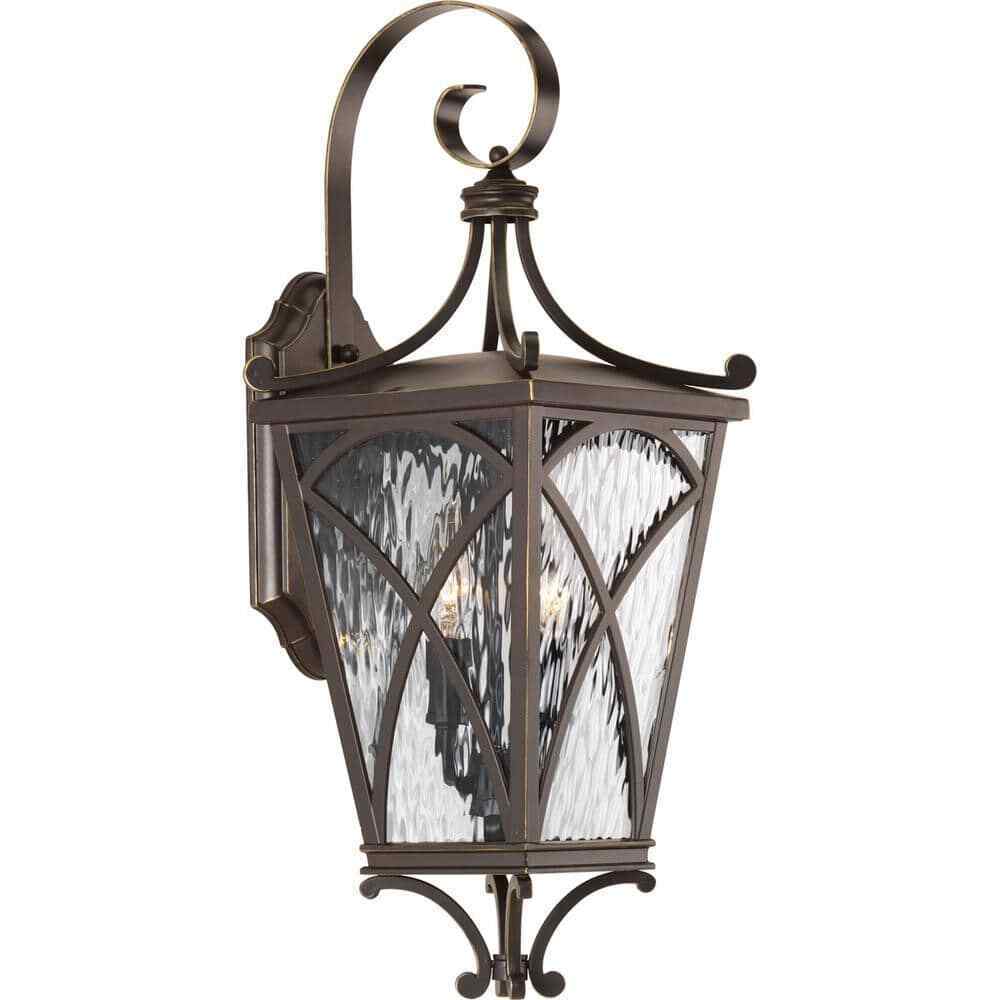 Progress Lighting Cadence Collection 2-Light Oil Rubbed Bronze Wall Light