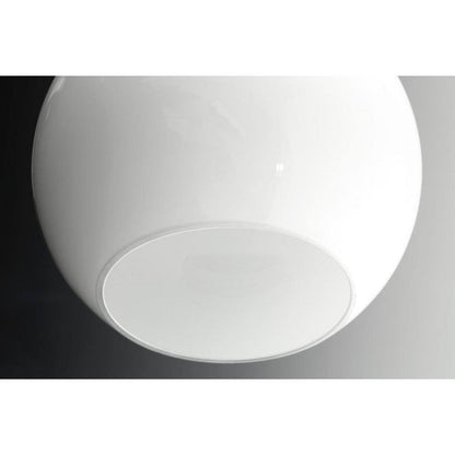 Progress Lighting Carisa 2Light Vintage Gold Opal Glass Mid-Century Vanity Light