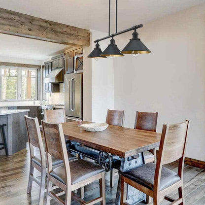 Hukoro Westworld 36.25 in. 3-Light Island Pendant Chandelier