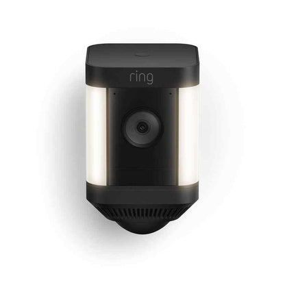 Ring Spotlight Cam Plus Battery Smart Security Video Camera w/ LED Light 2-Pack