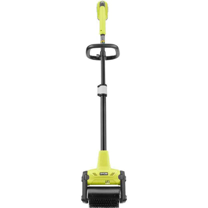 RYOBI ONE+ 18V Cordless Battery Patio Sweeper w/ 2.0 Ah Battery and Charger