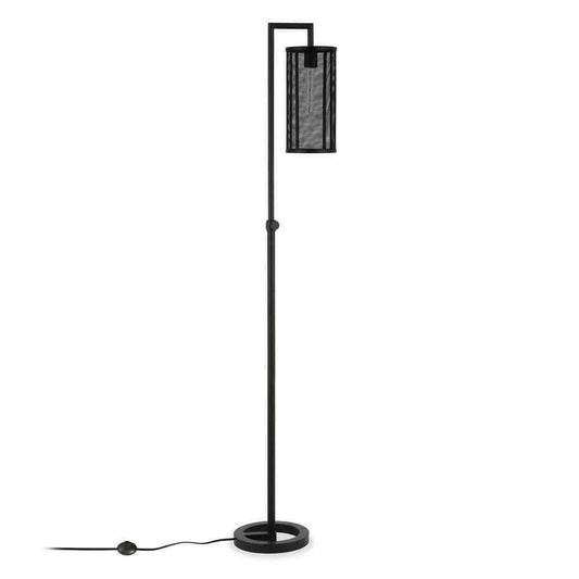 Meyer&Cross Parthen 69-1/2 in. Blackened Bronze Floor Lamp