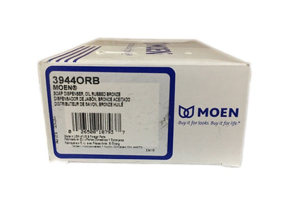 MOEN 2.56 in. Soap/Lotion Dispenser in Oil Rubbed Bronze 3944ORB