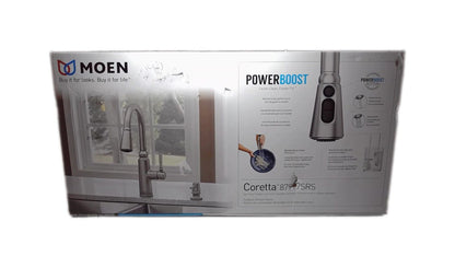 MOEN Coretta 1-Handle Pull-Down Sprayer Kitchen Faucet Spot Resist Stainless