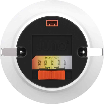Juno E-Series 4" Selectable CCT Integrated LED Retrofit White Recessed Light
