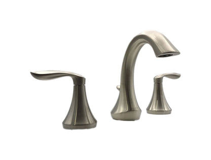 MOEN Eva 8 in. Widespread 2-Handle Bathroom Faucet Trim Kit Brushed Nickel