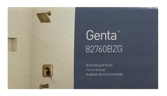 MOEN Genta Single-Handle 1-Spray Tub and Shower Faucet in Bronzed Gold