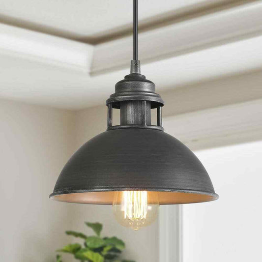 LNC 1-Light Industrial Farmhouse Barn Pendant Light Modern Pendant Ceiling Light