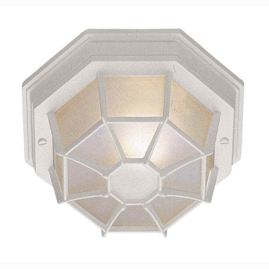 Bel Air Lighting Benkert 9 in. Outdoor Flush Mount Ceiling Light Fixture