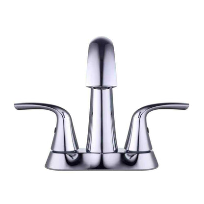 Glacier Bay Irena 4 in. Centerset Double-Handle High-Arc Bathroom Faucet Chrome