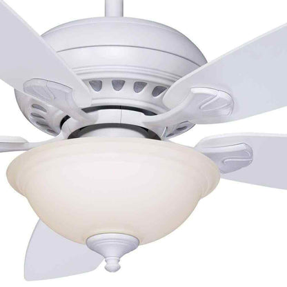 Hampton Bay Southwind 52 in. Indoor LED Matte White Ceiling Fan w/ Remote