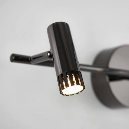 Artika Era 2ft. 3-Light Black Industrial Integrated LED Fixed Track Lighting Kit