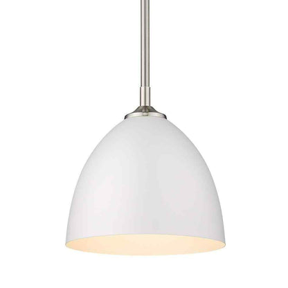 Golden Lighting Zoey 1-Light Pewter Standard Pendant