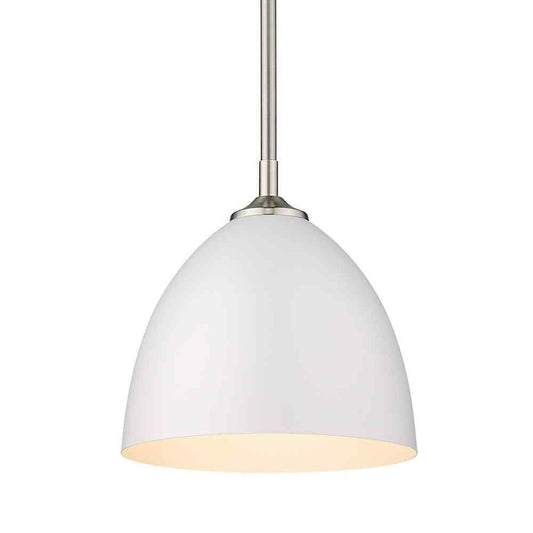Golden Lighting Zoey 1-Light Pewter Standard Pendant