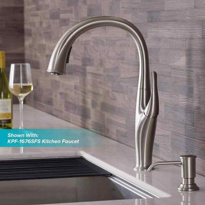 KRAUS Kitchen Soap Dispenser in Spot Free Stainless Steel KSD-80SFS
