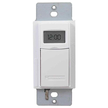 Intermatic 15 Amp 7-Day Indoor In-Wall Astronomic Digital Timer White ST01K
