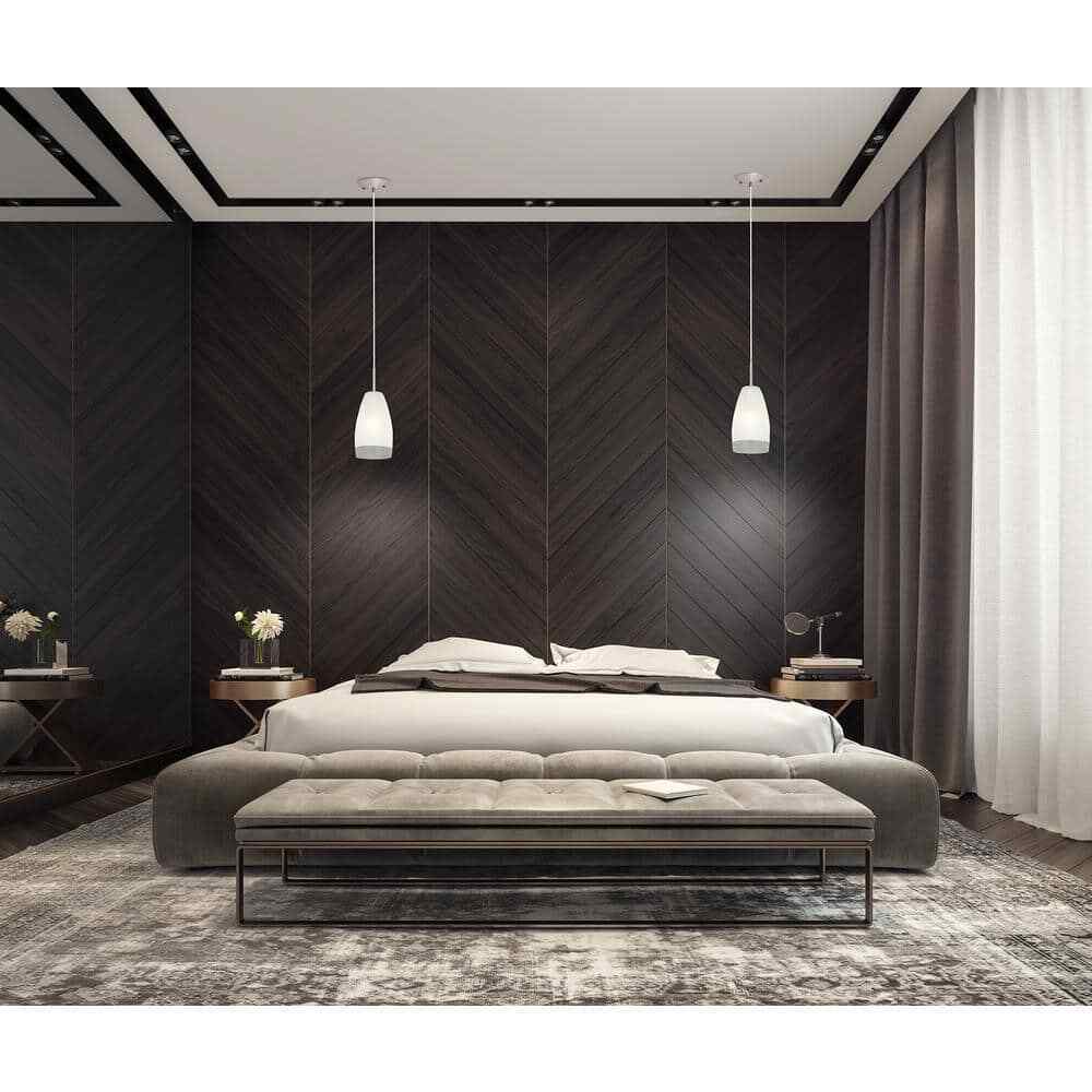 Eglo Crash 1-Light Matte Nickel Hanging/Ceiling Pendant 20599A