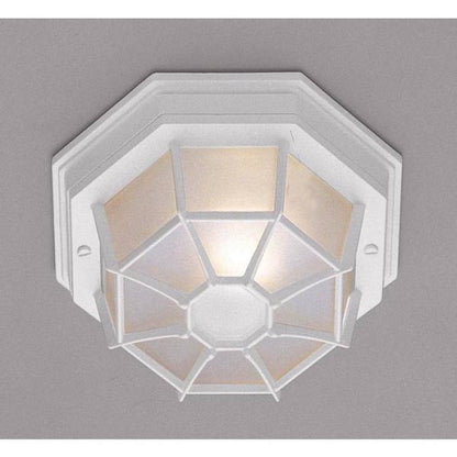 Bel Air Lighting Benkert 9 in. Outdoor Flush Mount Ceiling Light Fixture