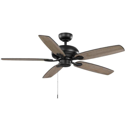 Hampton Bay Rockport 52 in. LED Matte Black Ceiling Fan 91854