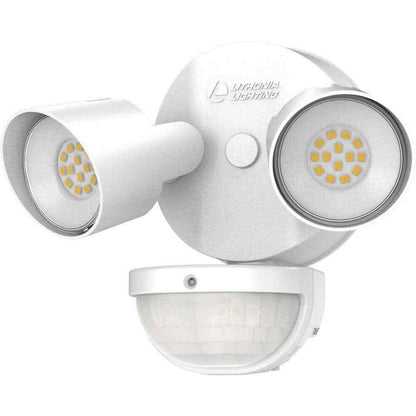 Lithonia Lighting Contractor HGX White Motion Activated Outdoor LED Flood Light