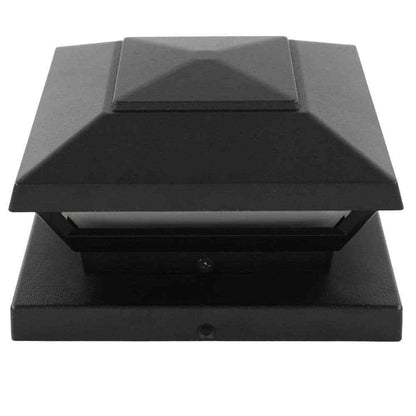 Hampton Bay Low Voltage Black Integrated LED 4x4 and 6x6 Deck Post Light 62944