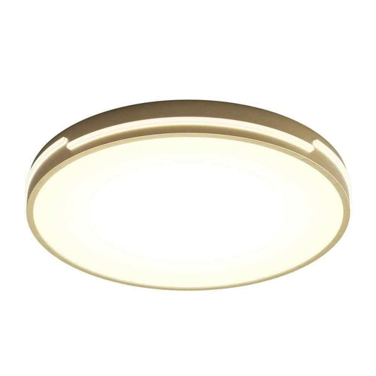 Artika Delray Modern Gold LED 5 CCT Flush Mount Ceiling Light Fixture
