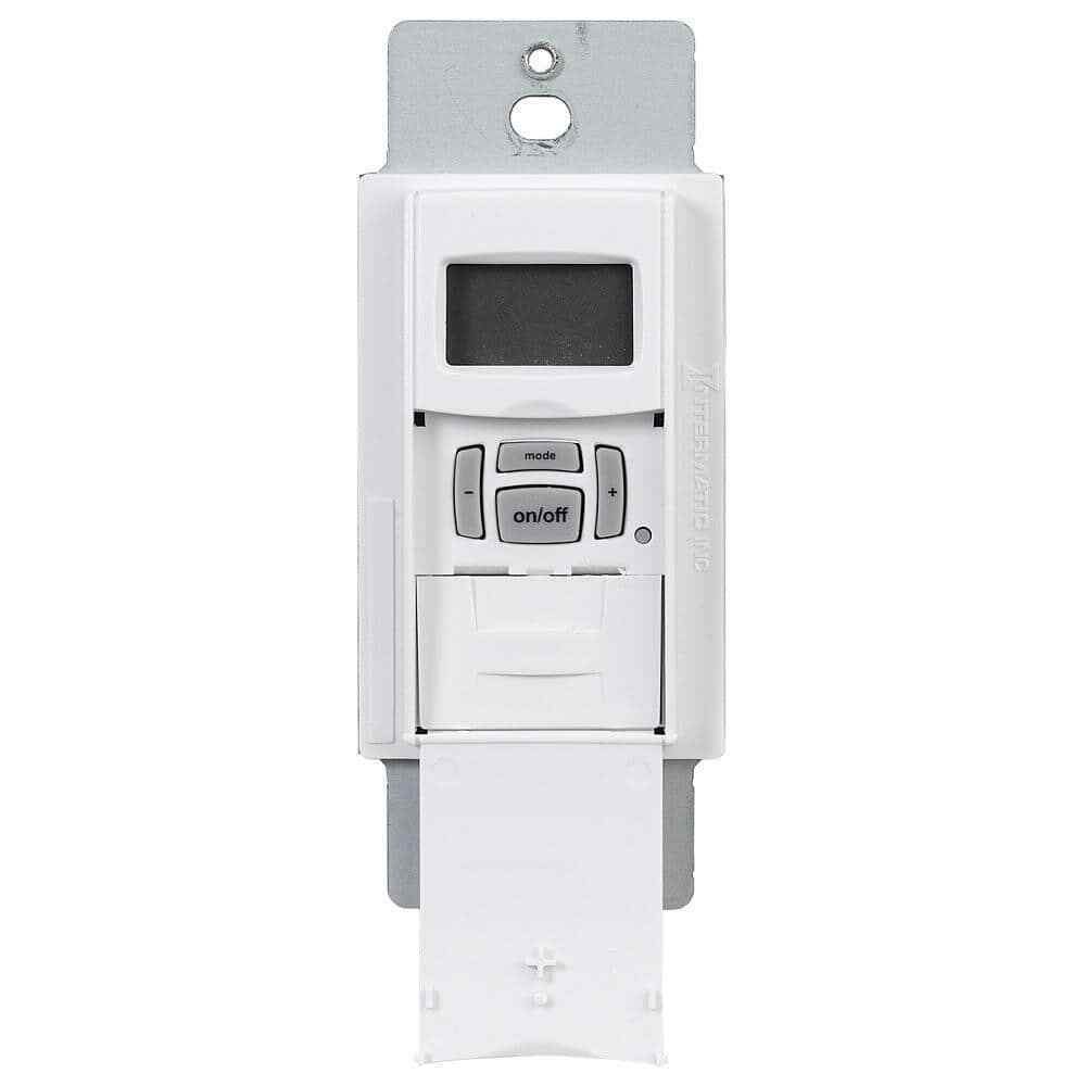 Intermatic 15 Amp 7-Day Indoor In-Wall Astronomic Digital Timer White ST01K