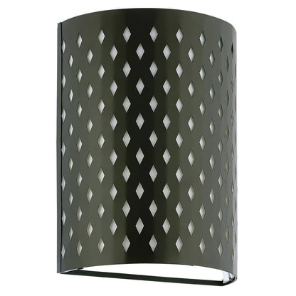 River of Goods Theo 1-Light Matte Black Wall Lantern Sconce Exterior Lighting