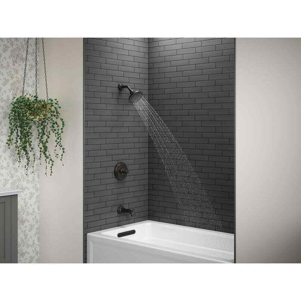 KOHLER Capilano Single-Handle 3-Spray Tub and Shower Faucet in Oil-Rubbed Bronze