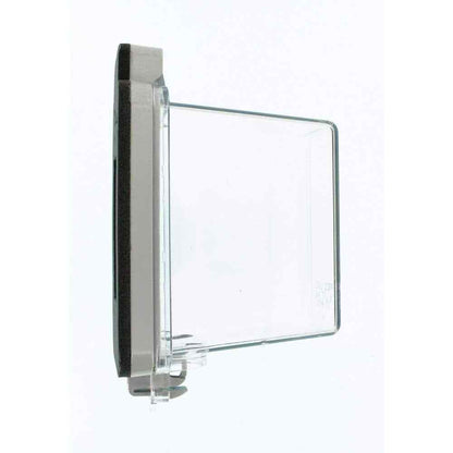 Leviton 1-Gang Decora/GFCI Device While-In-Use Outdoor Cover Clear 5977-DCL