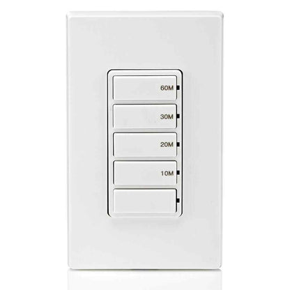 Leviton Decora 15A 60-Minute Indoor In-Wall Countdown Timer Switch 1/2 HP/9.8A