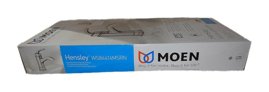 MOEN Hensley Single Hole Single-Handle Bathroom Faucet Brushed Nickel