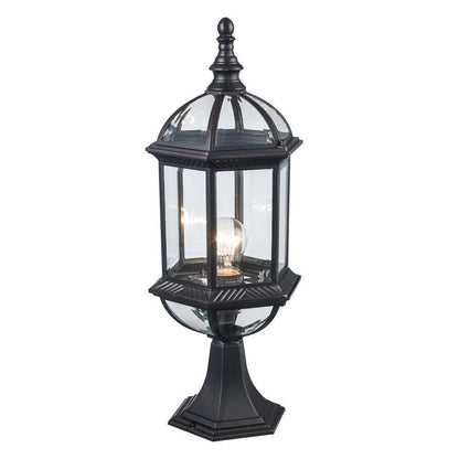 Bel Air Lighting Wentworth 20.75 in. 1-Light Outdoor Lamp Post Light Fixture