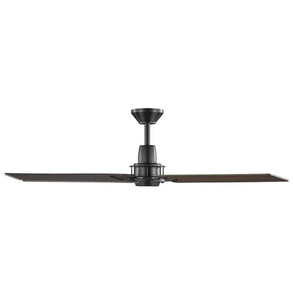 Home Decorators Gatson 60 in. Indoor Matte Black Ceiling Fan w/ DC Motor+Remote
