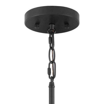 Hampton Bay Vista Heights 1-Light Aged Bronze and Brass Pendant Light