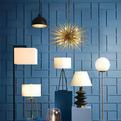 Meyer&Cross Gio 26.13 in. Blackened Bronze Table Lamp