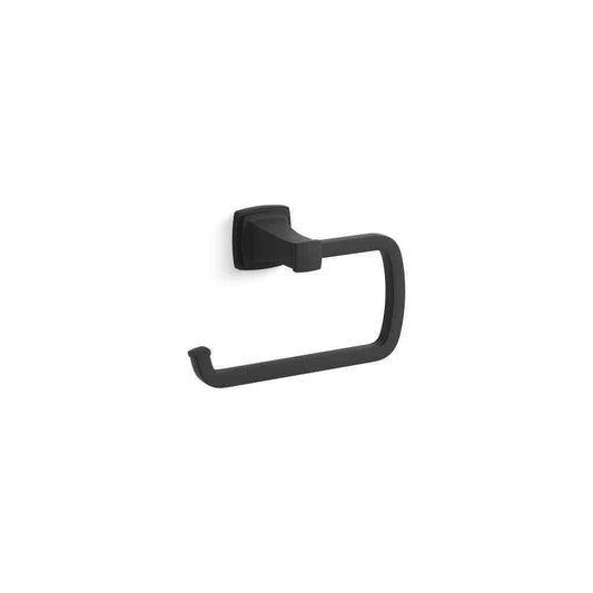 KOHLER Riff Towel Ring in Matte Black 27412-BL