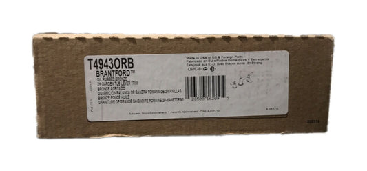 MOEN Brantford 2-Handle Deck-Mount Roman Tub Faucet Trim Kit Bronze No Valve