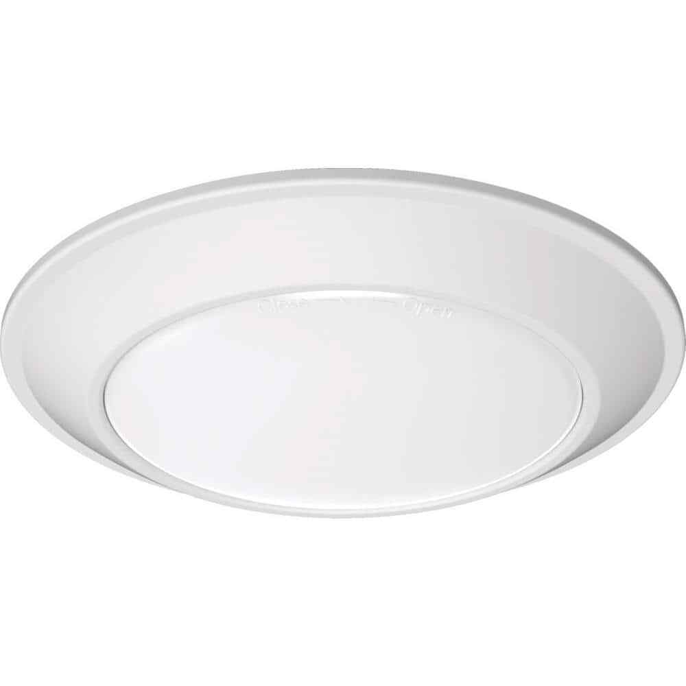 Juno JSBTC 8.39 in. White Tapered 2700K - 5000K Integrated LED Flush Mount Light