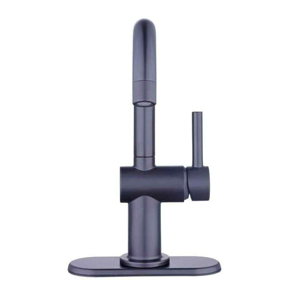 Glacier Bay Dorind Single Hole Single-Handle Deck Mount High-Arc Bathroom Faucet
