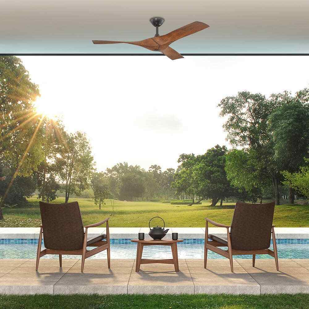 Home Decorators Wesley 52 in. Indoor/Outdoor Rubbed Bronze DC Motor Ceiling Fan