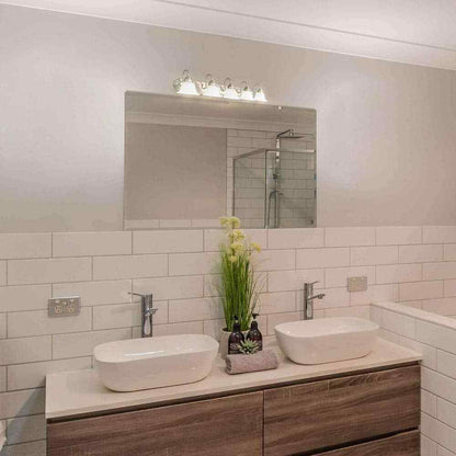 Volume Lighting 5-Light Brushed Nickel Bath Vanity Light Fixture