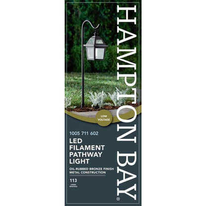 Hampton Bay Coffeeville Low Voltage Oil-Rubbed Bronze Outdoor Landscape Light