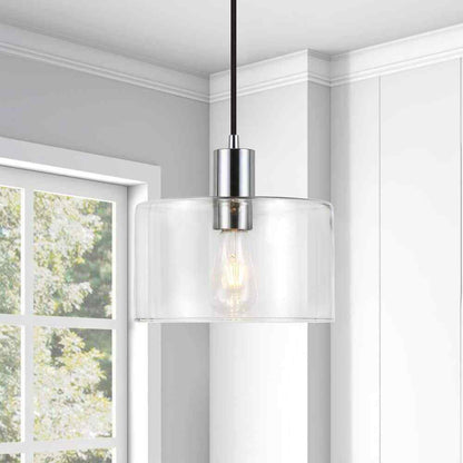 Meyer&Cross Henri 1-Light Polished Nickel Pendant