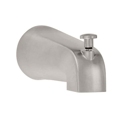 Glacier Bay Builders Single Handle 1-Spray Tub and Shower Faucet Brushed Nickel