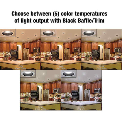 Commercial Electric 4 in. Selectable LED Recessed Trim Downlight