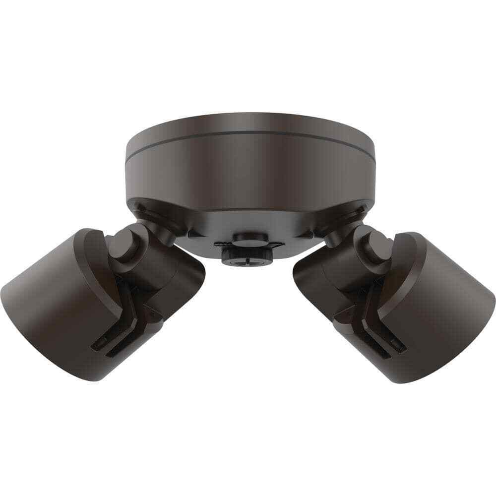 Lithonia Lighting Contractor Select HGX Dark Bronze Integrated LED Flood Light