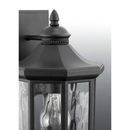 Progress Lighting Edition Collection Black Outdoor Medium Wall Lantern Light
