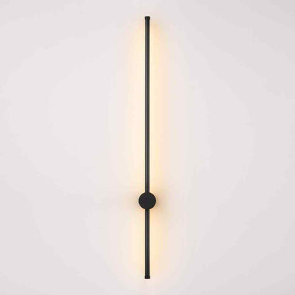 RRTYO Ronan 34.6 in. Black Warm Light LED Linear Sconce Vanity LIght