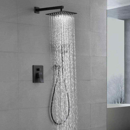 Toject Pardo 3-Spray Patterns with 1.8 GPM 9.8 in. Wall Mount Dual Shower Heads